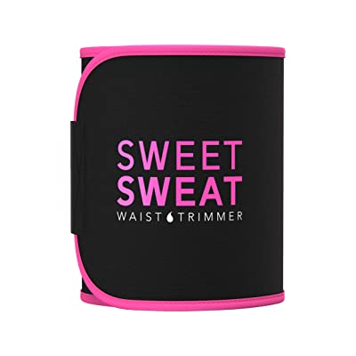Sweet Sweat Waist Trimmer – Black/Pink